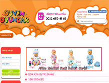 Tablet Screenshot of guvenoyuncak.com